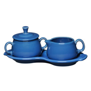 Fiesta 4-piece Sugar Bowl & Creamer Set With Tray
