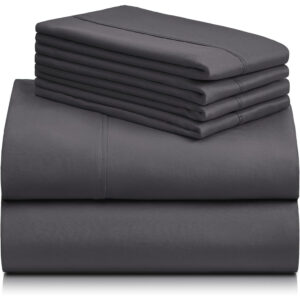 LuxClub Collection Wrinkle-Free Cooling Sheet Set or Pillowcases