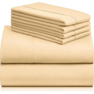 LuxClub Collection Wrinkle-Free Cooling Sheet Set or Pillowcases
