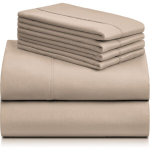 LuxClub Collection Wrinkle-Free Cooling Sheet Set or Pillowcases