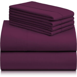 LuxClub Collection Wrinkle-Free Cooling Sheet Set or Pillowcases