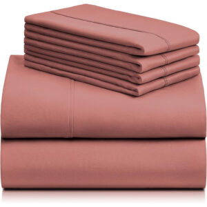 LuxClub Collection Wrinkle-Free Cooling Sheet Set or Pillowcases