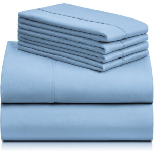 LuxClub Collection Wrinkle-Free Cooling Sheet Set or Pillowcases