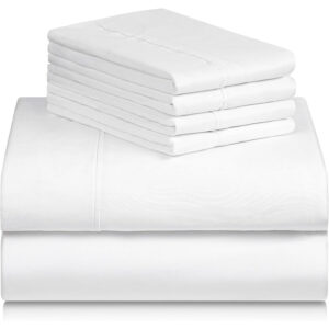 LuxClub Collection Wrinkle-Free Cooling Sheet Set or Pillowcases