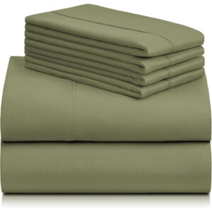 LuxClub Collection Wrinkle-Free Cooling Sheet Set or Pillowcases