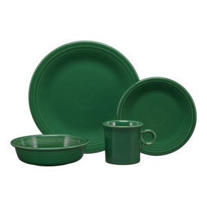 Fiesta Classic Rim 4-Piece Dinnerware Set, Service for 1