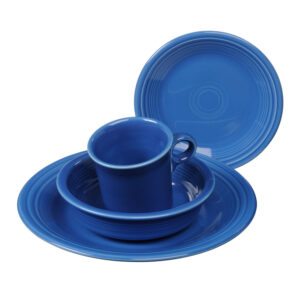Fiesta Classic Rim 4-Piece Dinnerware Set, Service for 1