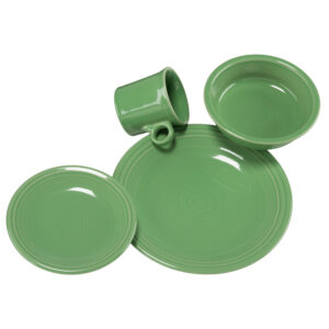 Fiesta Classic Rim 4-Piece Dinnerware Set, Service for 1