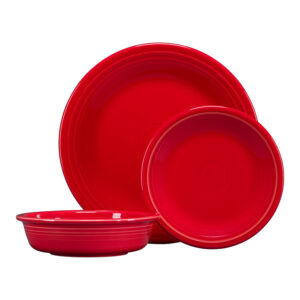 Fiesta Classic Rim 3-pc. Dinnerware Set, Service for 1