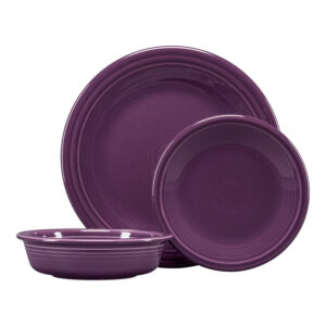 Fiesta Classic Rim 3-pc. Dinnerware Set, Service for 1