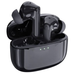 Visual Land SOUNDWAVE A1+ Active Noise Cancelling Earbuds with 6 Microphones, 48H Total Playtime 2024 Edition