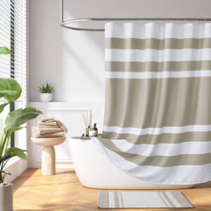 Madison Park Spa Waffle 3M Water Repellent Shower Curtain