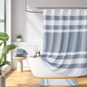 Madison Park Spa Waffle 3M Water Repellent Shower Curtain