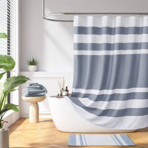 Madison Park Spa Waffle 3M Water Repellent Shower Curtain