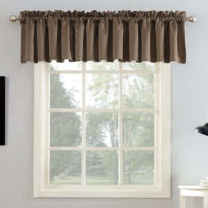 Sun Zero Gramercy Room Darkening Window Valance - 54'' x 18''