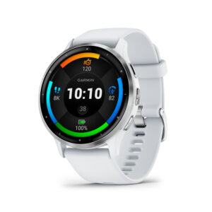 Garmin Venu 3 Smartwatch with Black Case & Silicone Band