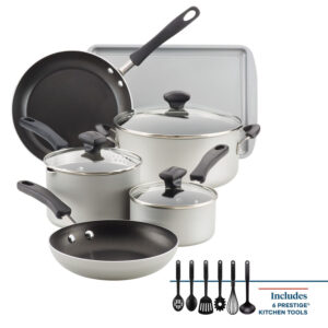 Farberware® Cookstart 15-pc. DiamondMax Nonstick Cookware Set