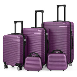 Hikolayae Horizon 5-Piece Hardside Spinner Luggage Set