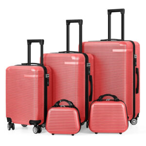 Hikolayae Horizon 5-Piece Hardside Spinner Luggage Set