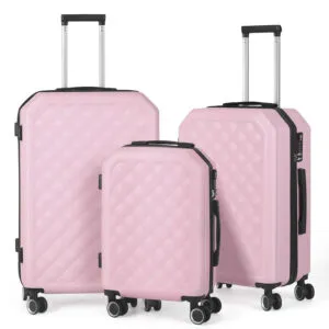 Hikolayae Cottoncandy 3-Piece Luggage Set