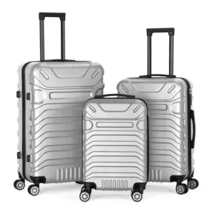 Hikolayae Base Line 3-Piece Hardside Spinner Luggage Set