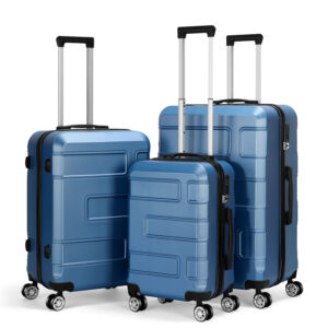 Hikolayae Block 3-Piece Luggage Set