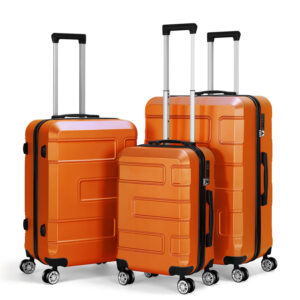 Hikolayae Block 3-Piece Luggage Set