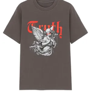 “Truth” Angel Graphic Streetwear T-Shirt