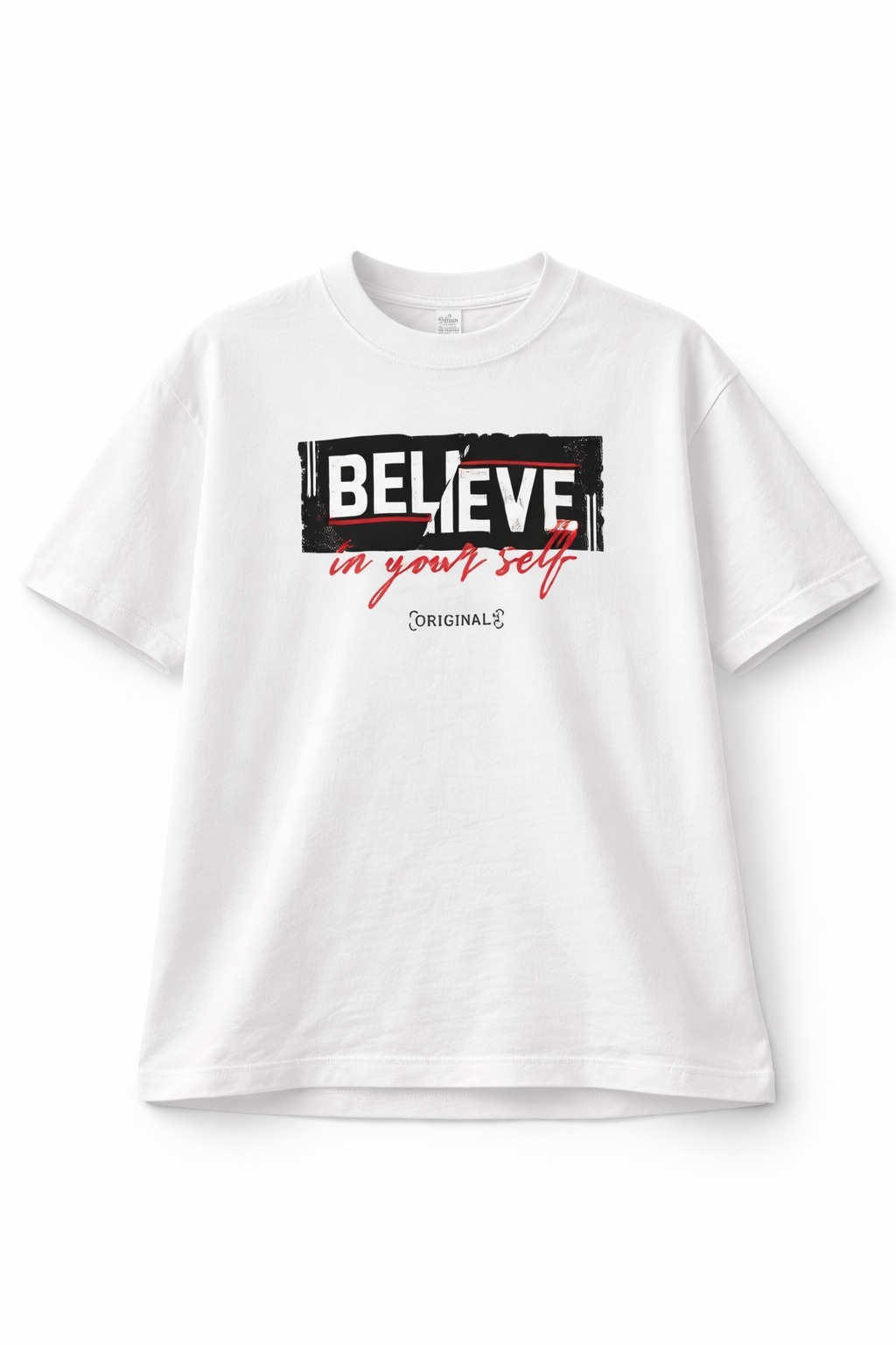 Believe in Yourself Original Graphic T-Shirt – Classic Motivational Tee