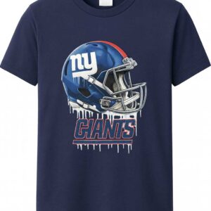 New York Giants Drip Helmet Graphic T-Shirt