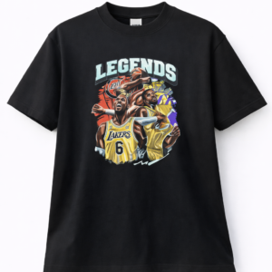 Legends Basketball Graphic T-Shirt – Iconic Sports Streetwear Tee