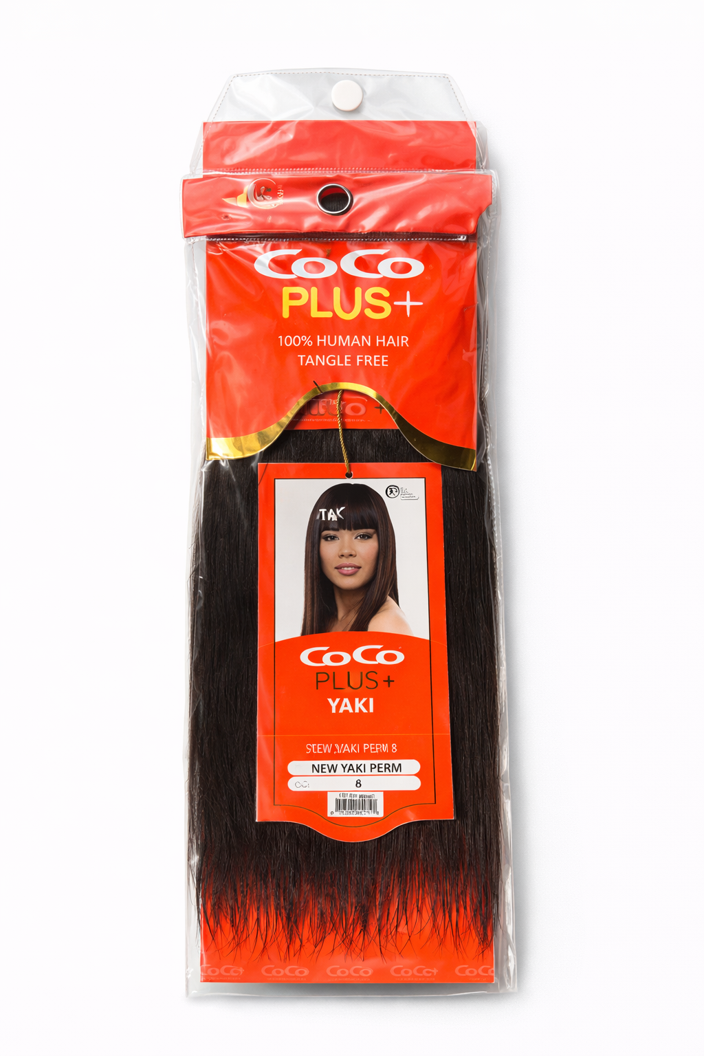 CoCo Plus+ Yaki 100% Human Hair Extensions – Natural Texture