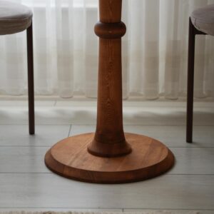 Round Dining Table, Small Kitchen Table, Circle Breakfast Table, Bistro Table, Runder Esstisch, Tavolo Rotondo Allungabile
