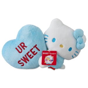 8&quote; Hello Kitty ® Sweethearts Blue Plush Heart