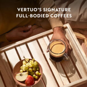 Nespresso Capsules Vertuo, Melozio, Medium Roast Coffee, 30-Count Coffee Pods