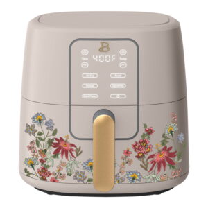 Beautiful 6 Qt Air Fryer with TurboCrisp Technology, EverGood™ Ceramic Nonstick Coating, Hydrangea by Drew Barrymore