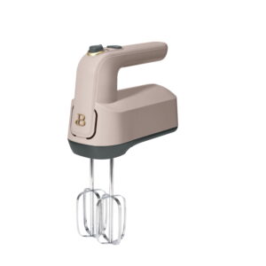 Beautiful 6-Speed Electric Hand Mixer, White Icing by Drew Barrymore